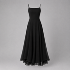 Camille | Women's Wedding Guest Elegant Square Neck Midi Dress