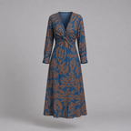 Eliana | Women's Wedding Guest A-Line Maxi Dress
