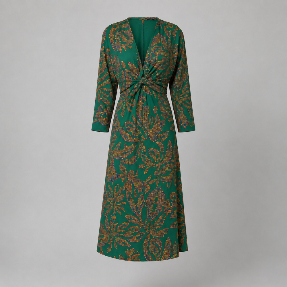 Eliana | Women's Wedding Guest A-Line Maxi Dress