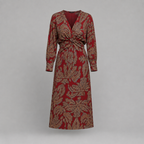 Eliana | Women's Wedding Guest A-Line Maxi Dress
