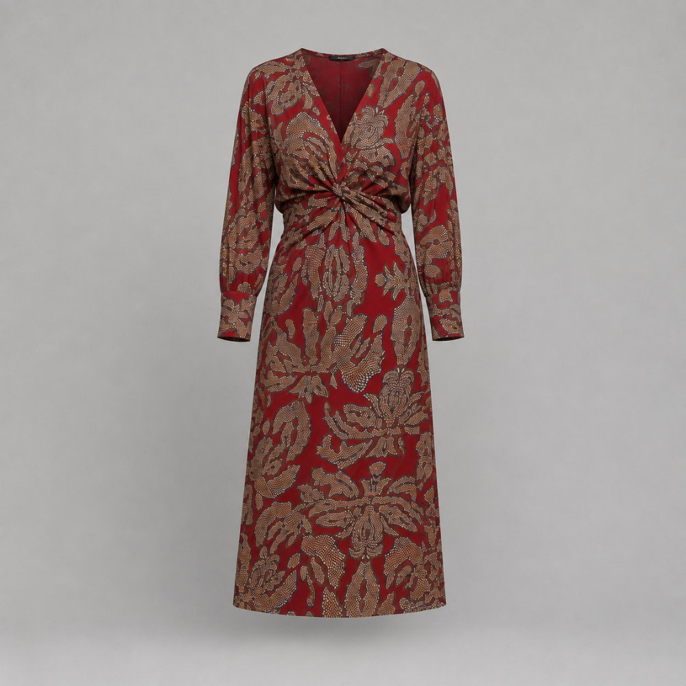 Eliana | Women's Wedding Guest A-Line Maxi Dress