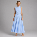Elodie | Women's Sleeveless Lace Midi Wedding Guest Dress