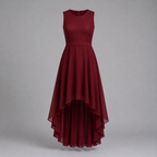 Madeline | Women's Wedding Guest Elegant High-Low Dress
