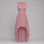 Madeline | Women's Wedding Guest Elegant High-Low Dress